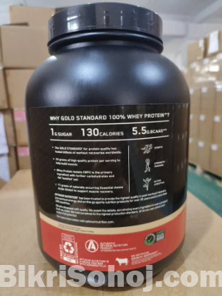 On optimum whey protein gold standard
